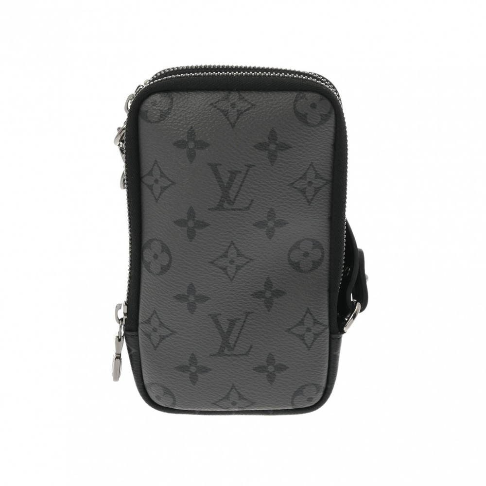 Louis Vuitton Monogram Eclipse Double Phone Walle… - image 1